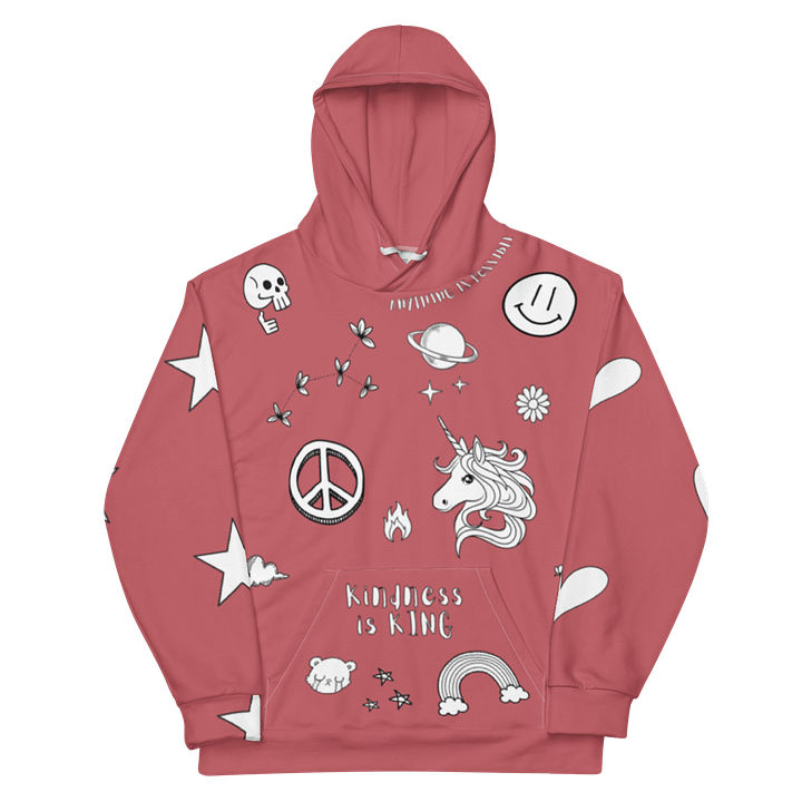 ADULT Hoodie - Vintage Red product image (2)