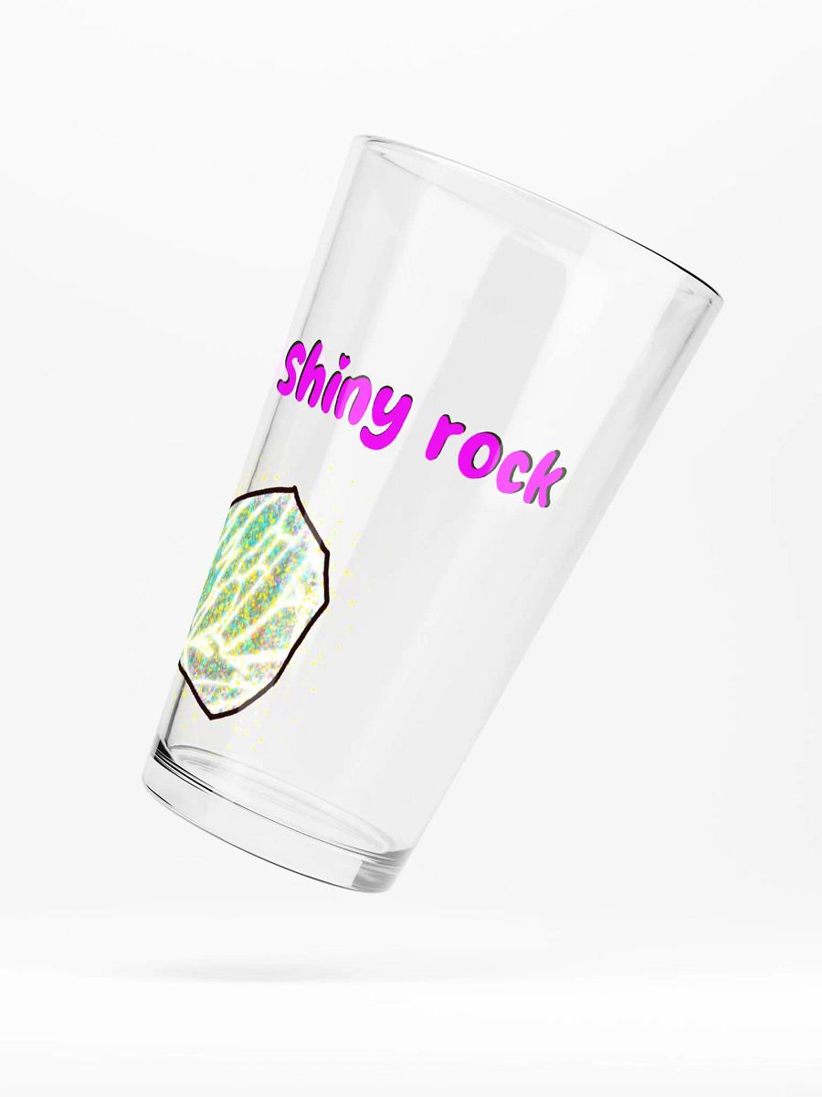 Ooh a shiny Rock Pint Glass product image (5)