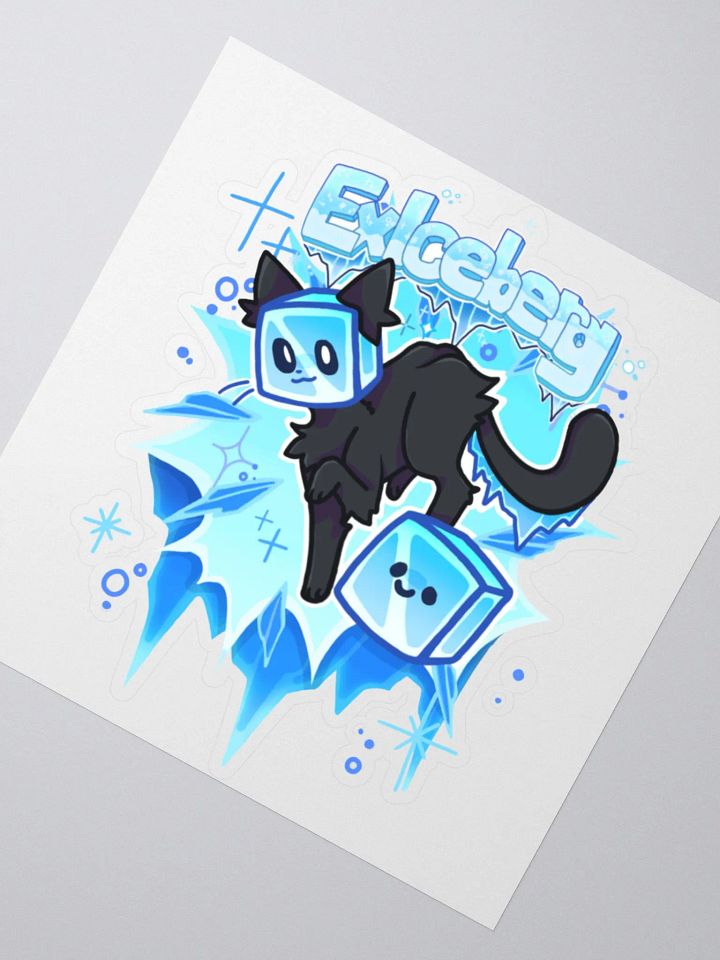 Ice Cat Sticker product image (2)