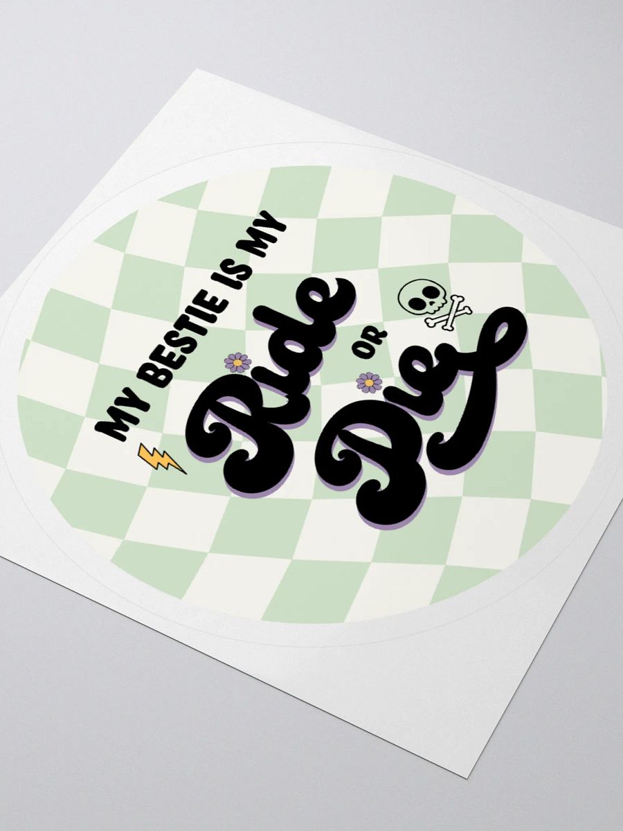Ride or Die Sticker product image (3)