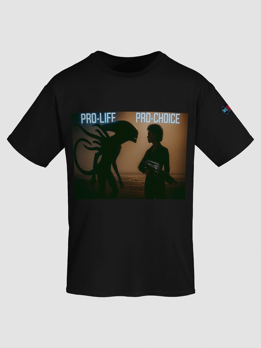 Pro-Life vs. Pro-Choice Alien Battle Tee product image (7)