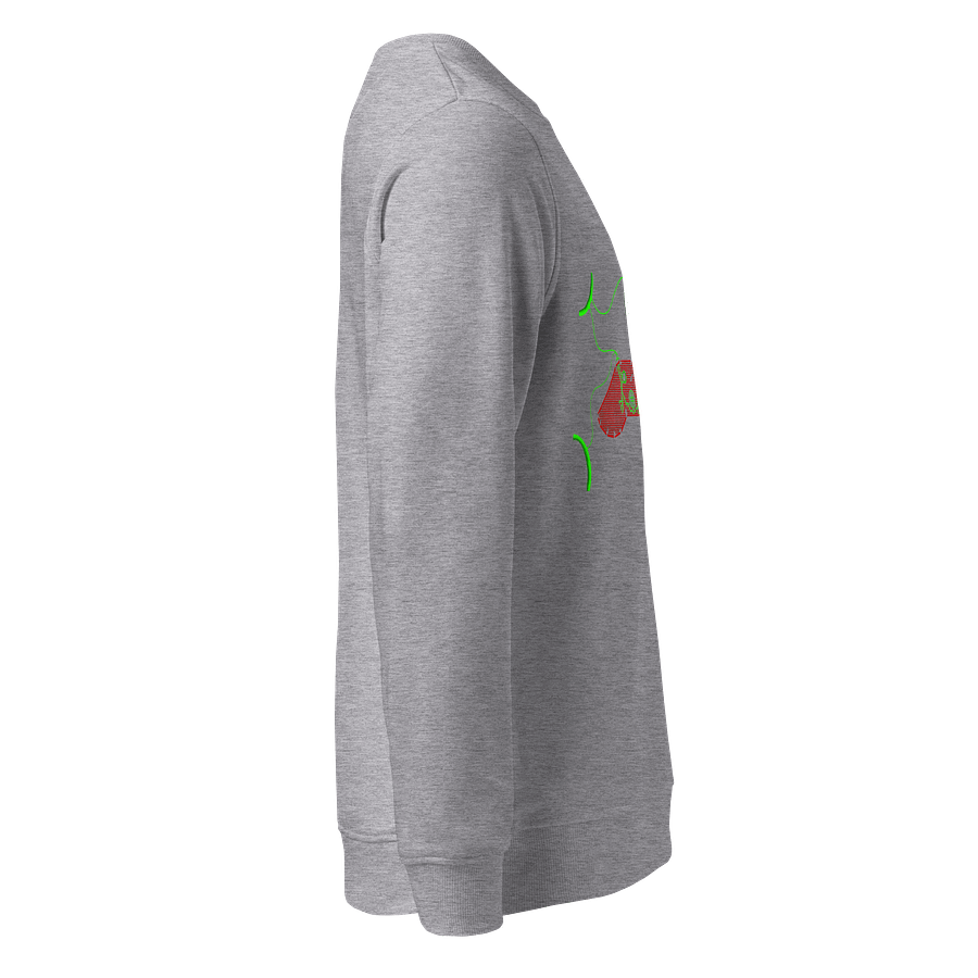 Galactic Gamer Unisex Organic Sweatshirt product image (4)