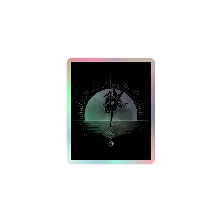 𝖓𝖊𝖗𝖊𝖎𝖉𝖆 holographic sticker product image (1)