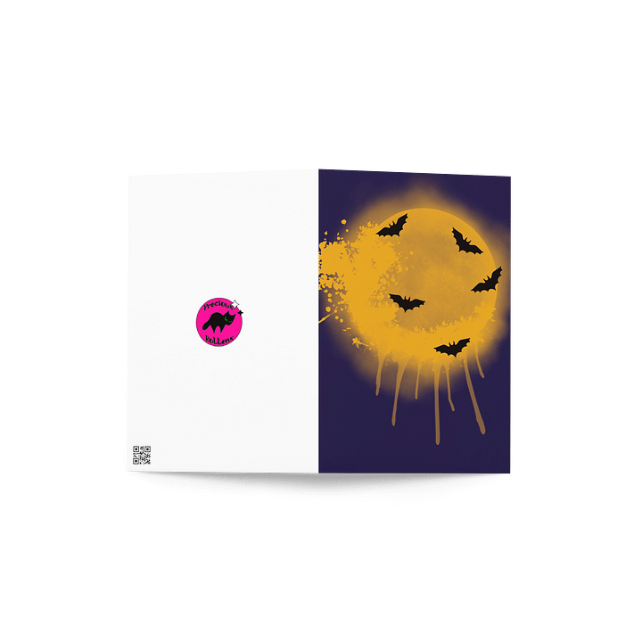 Moonlit Splatter Greeting Card product image (2)