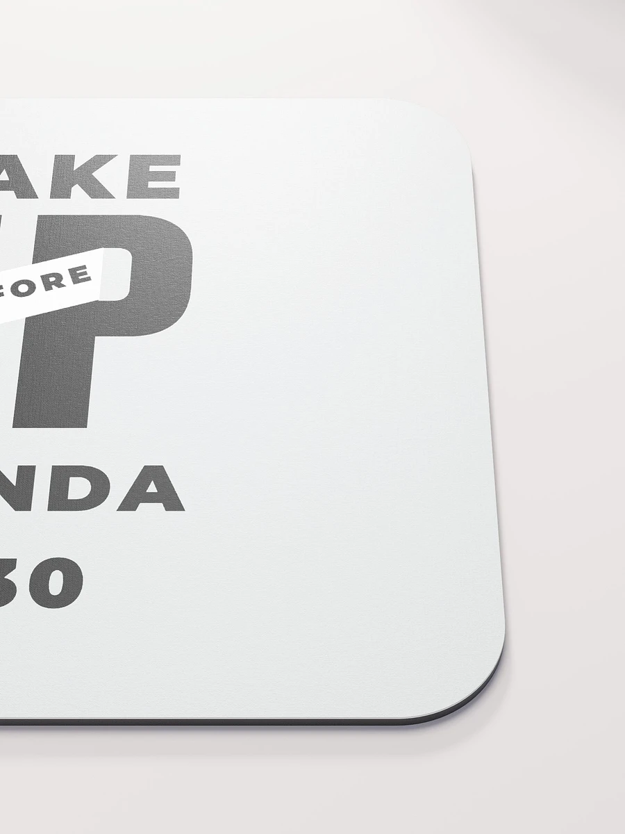 White Mouse Pad Wake Up Before Agenda 2030 product image (6)