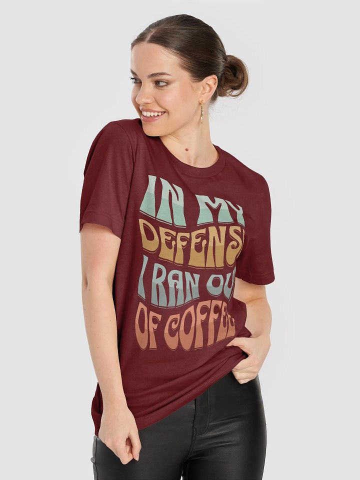 Coffee Defense Statement Tee product image (22)