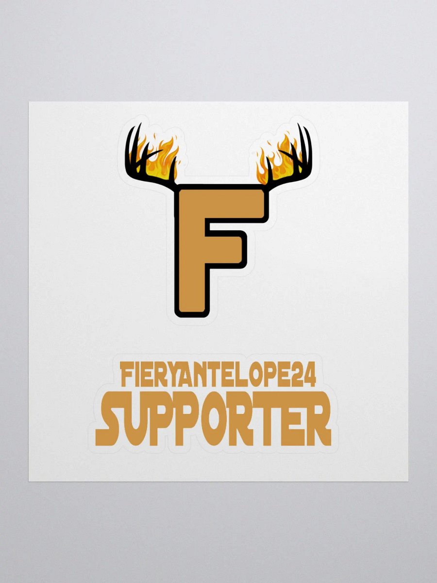 Fiery Gold Stickers product image (1)
