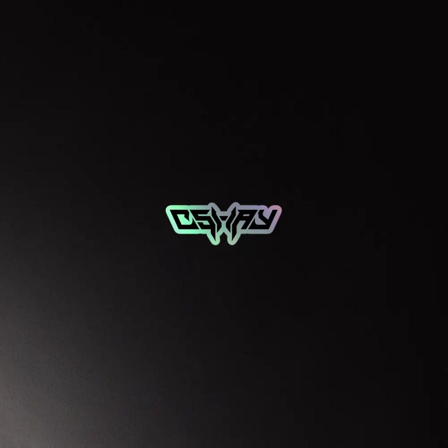 holo cshay logo sticker product image (2)