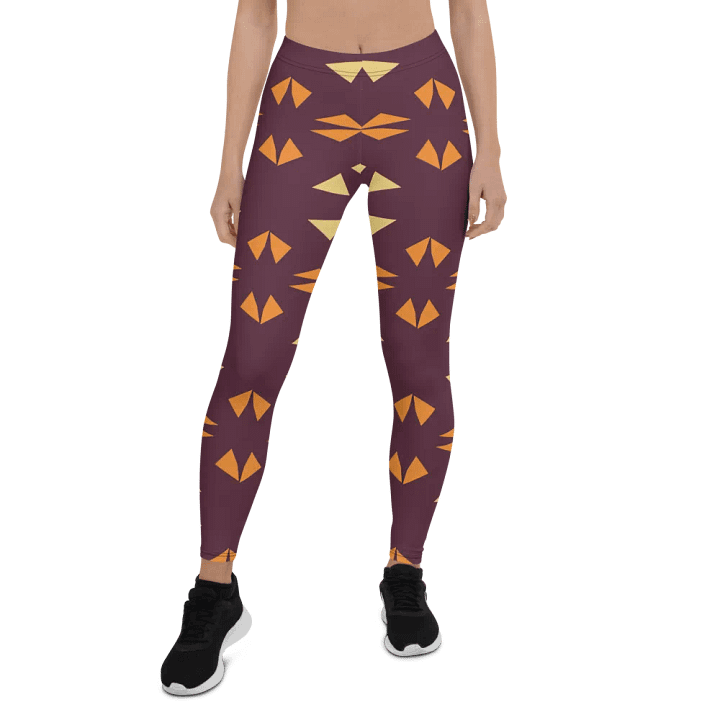 Geometric Fusion All-Over Leggings product image (1)