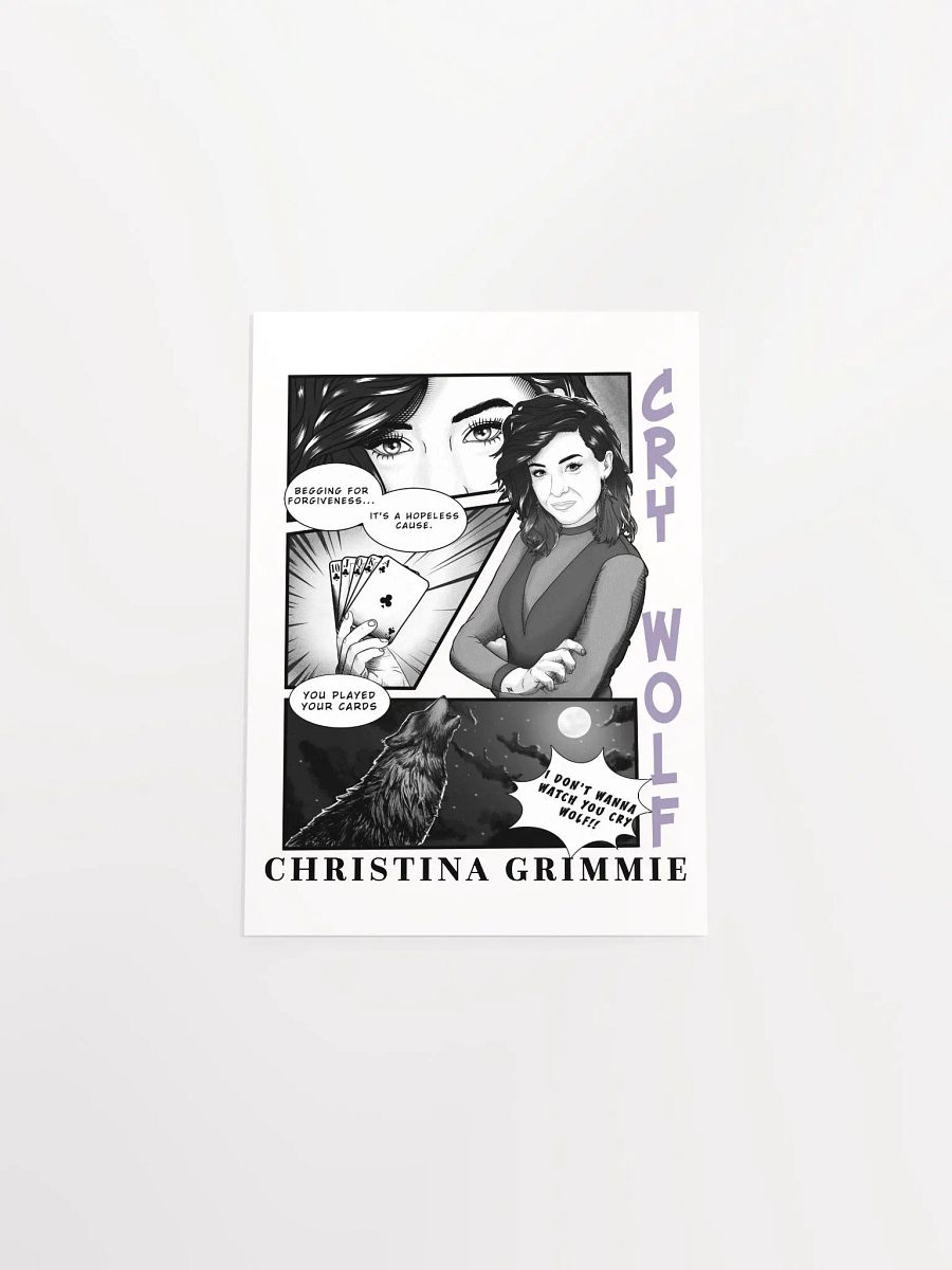 Cry Wolf Comic Poster product image (4)