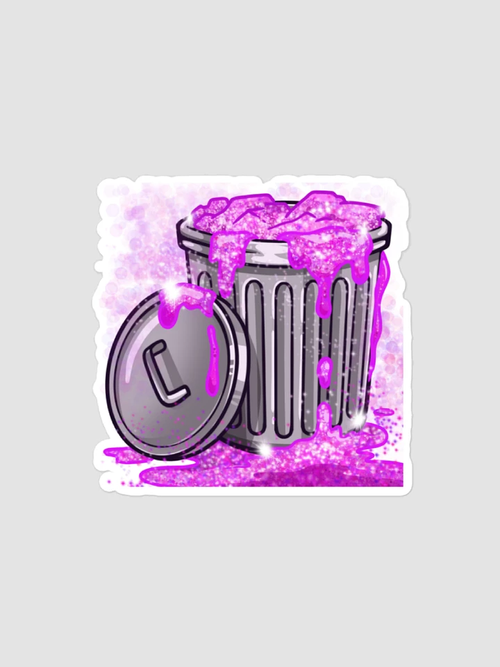 Glitter Garbage Sticker product image (2)