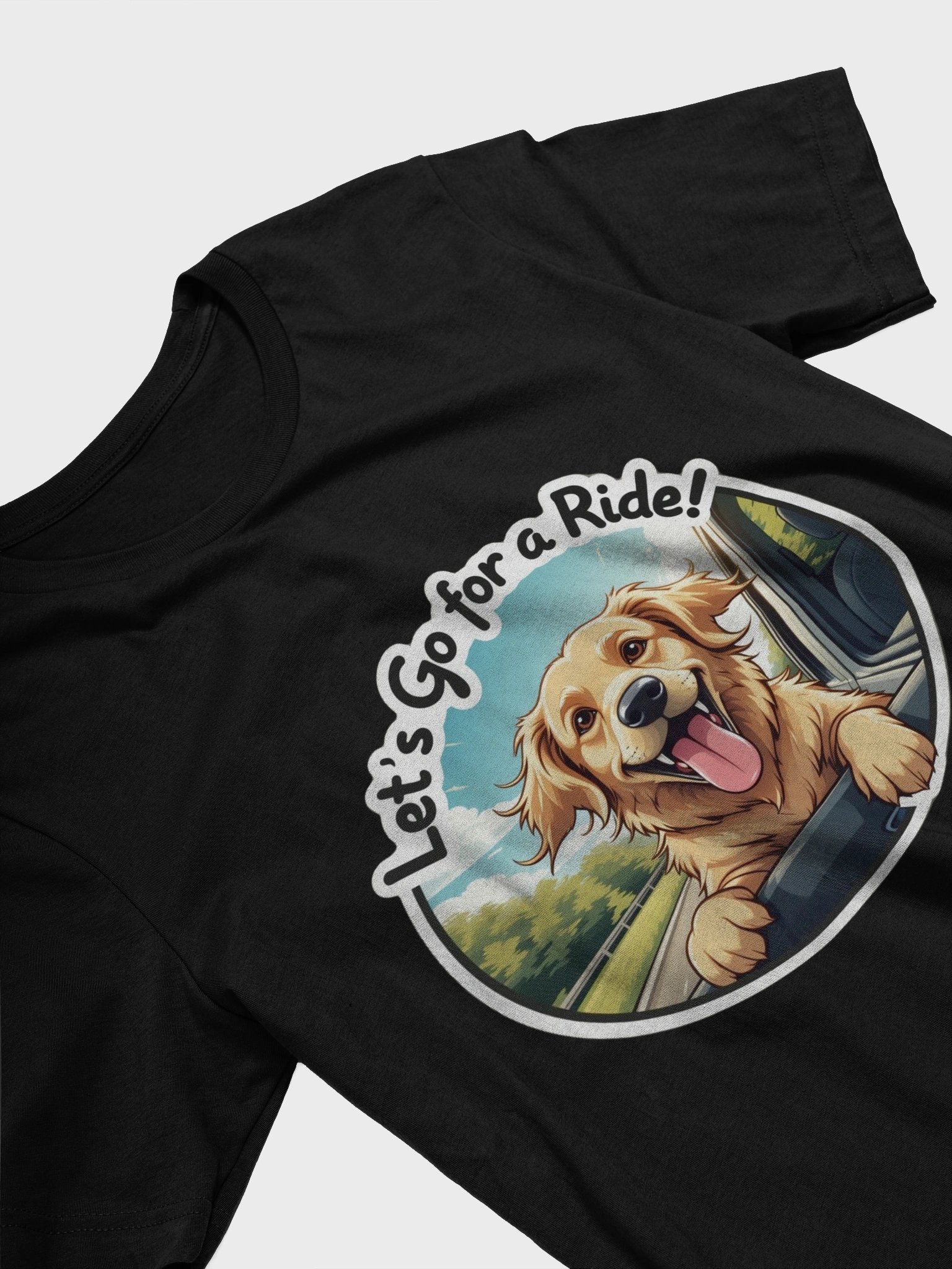 Joyful Ride Dog T-Shirt product image (23)