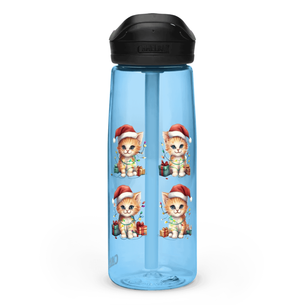 Christmas Kittens Water Bottle product image (18)