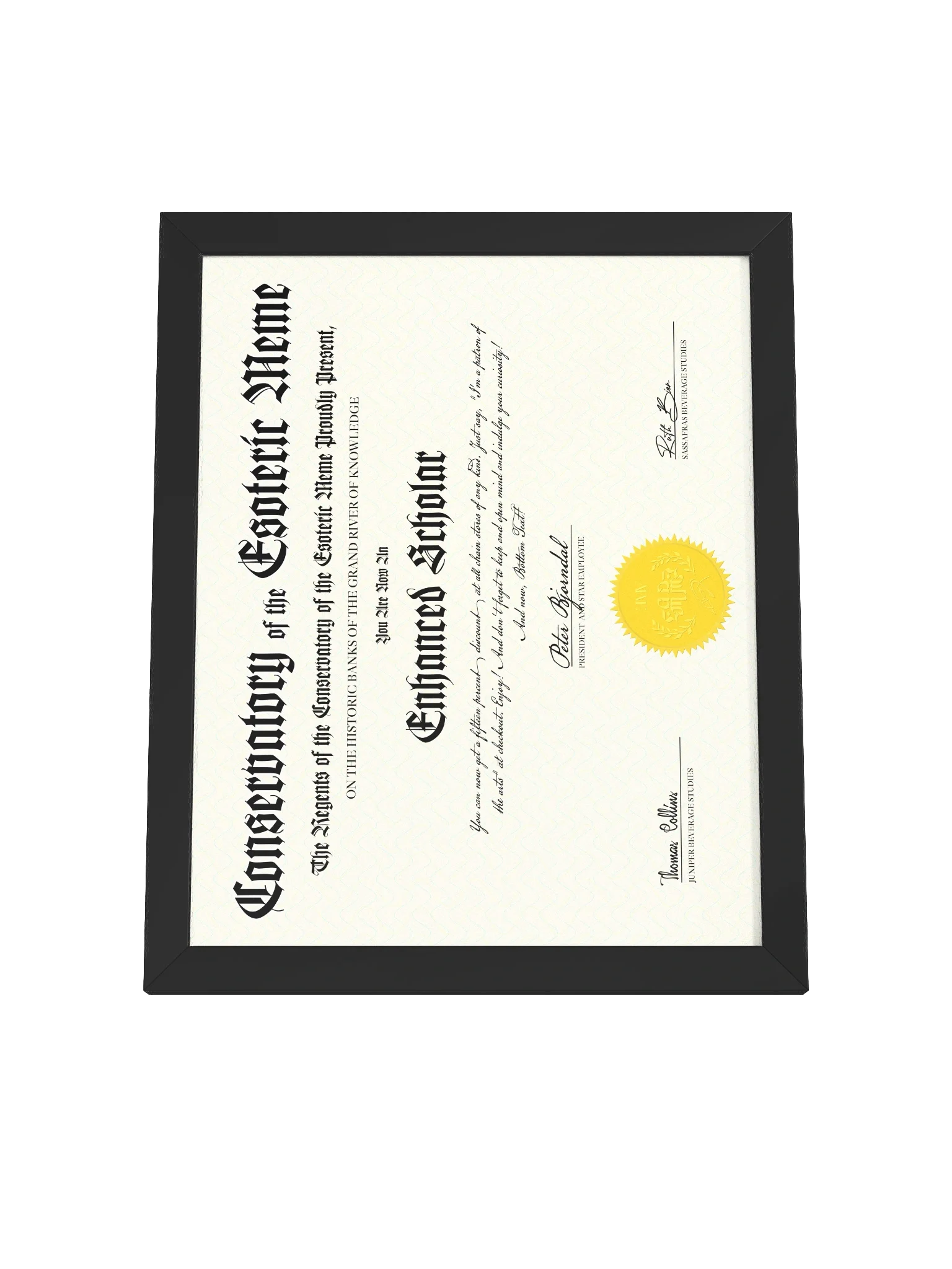 Enhanced Scholar Certificate product image (5)