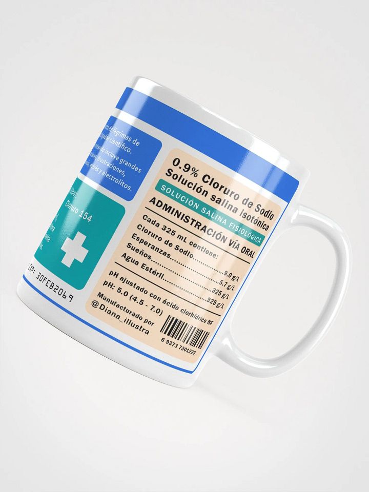 "Lágrimas de investigador científico" (SPANISH) Ceramic mug product image (2)