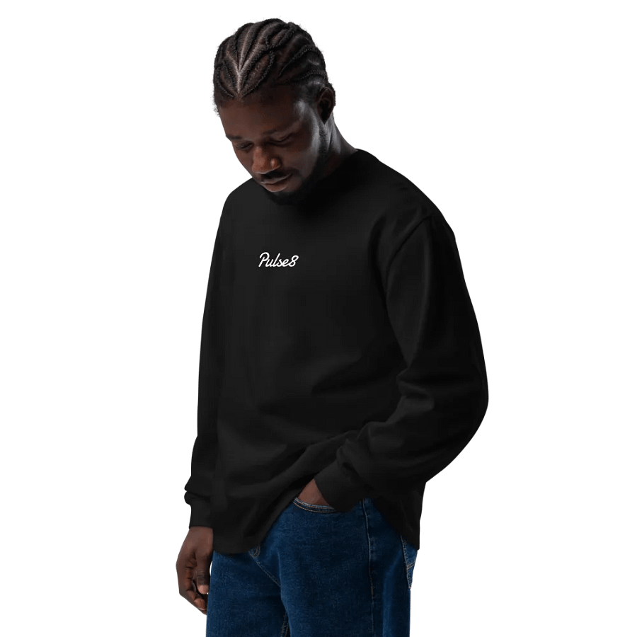 Essentials Logo Long Sleeve Tee - Black product image (10)