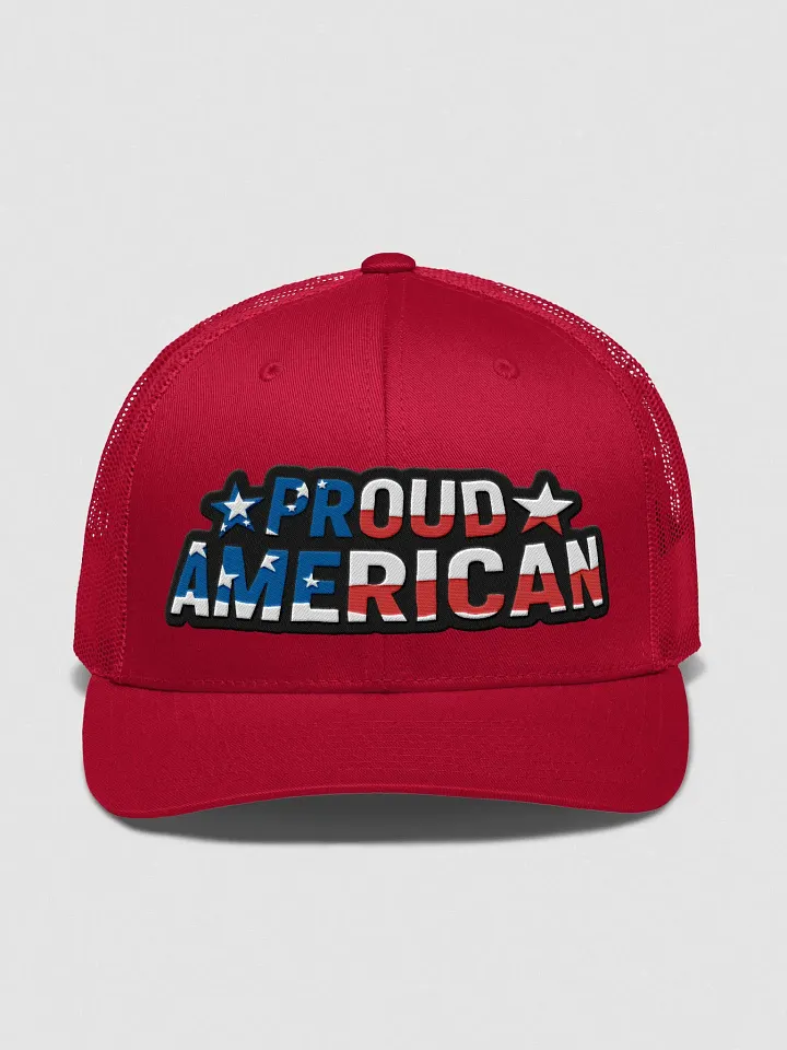 Trucker Cap: Proud American product image (1)
