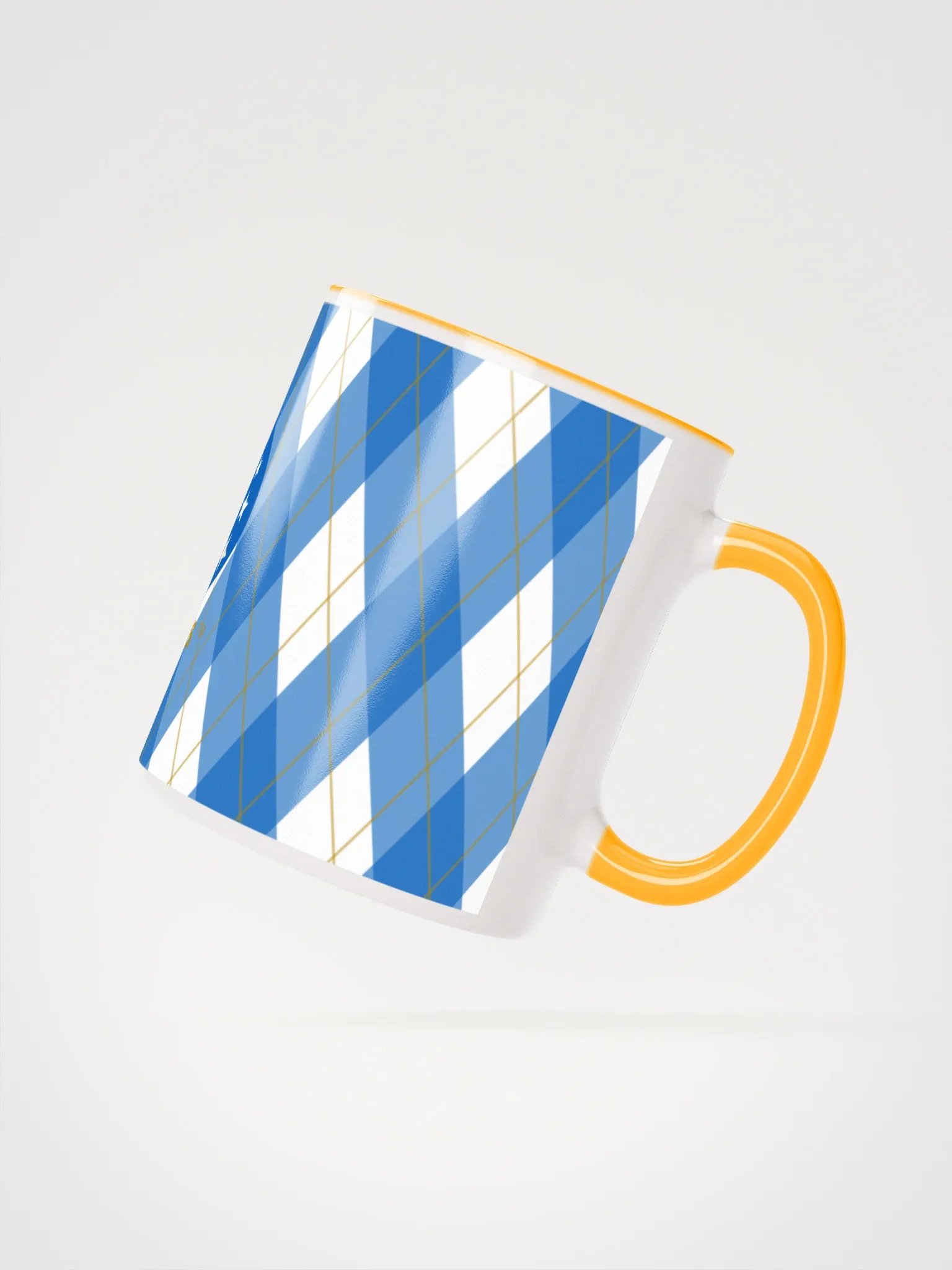 Ceramic Mug in Argyle product image (2)