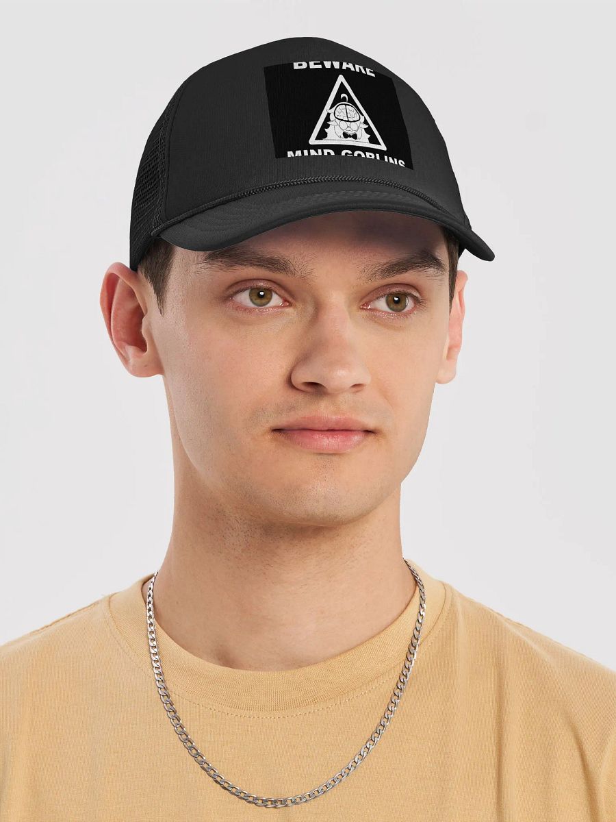 Beware Mind Goblins Trucker hat product image (5)