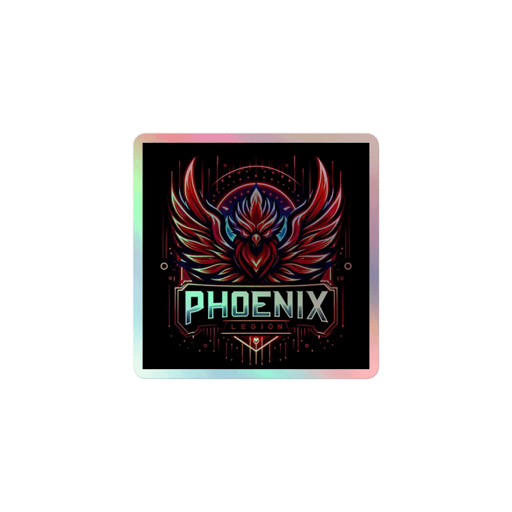 Phoenix Legion Holographic Sticker Sheet product image (1)