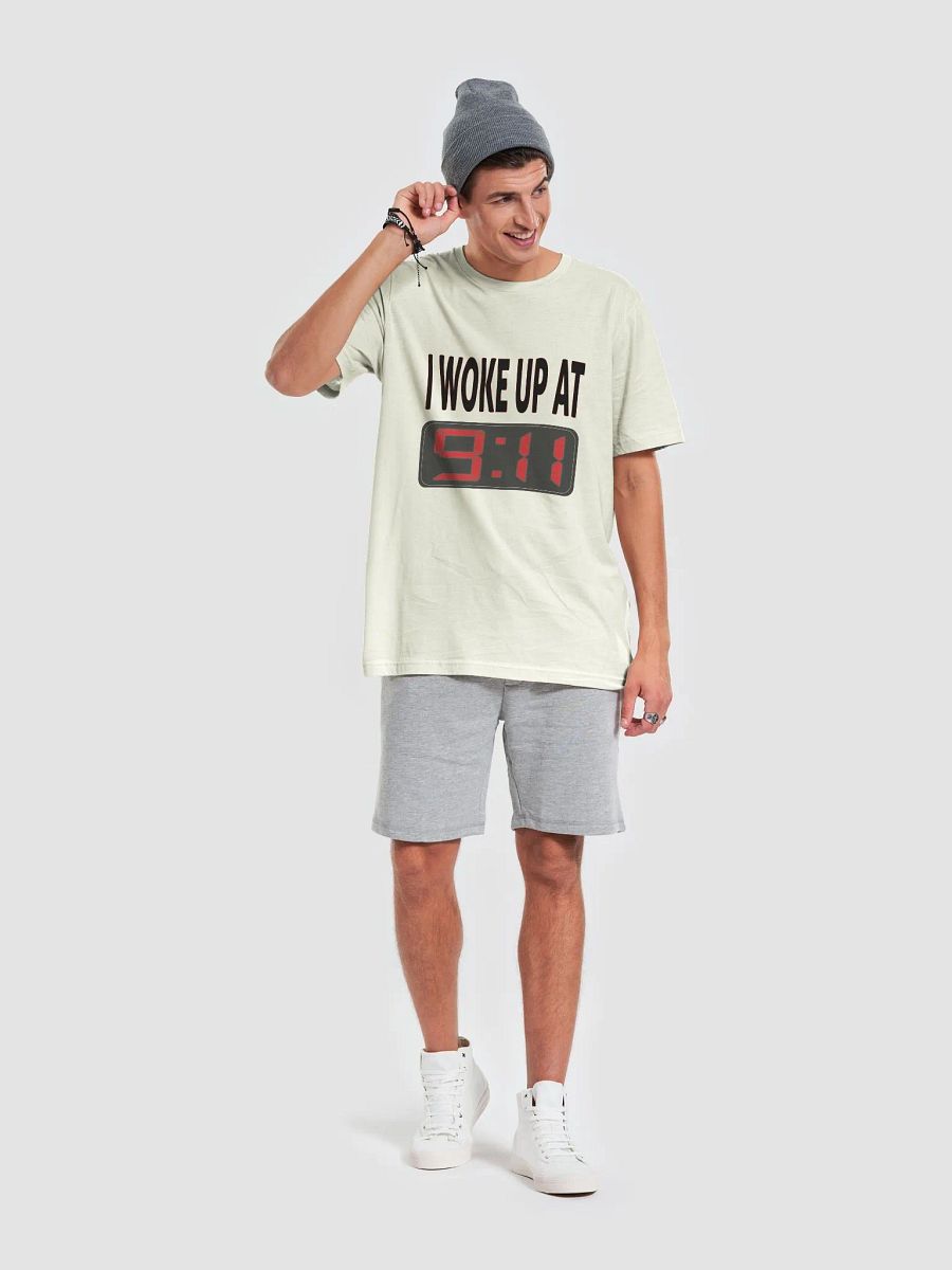 I Woke Up At 9:11 - Bella+Canvas Supersoft T-Shirt product image (4)