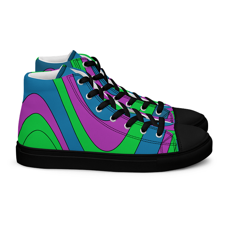 Retro Wave Women's High Tops product image (2)