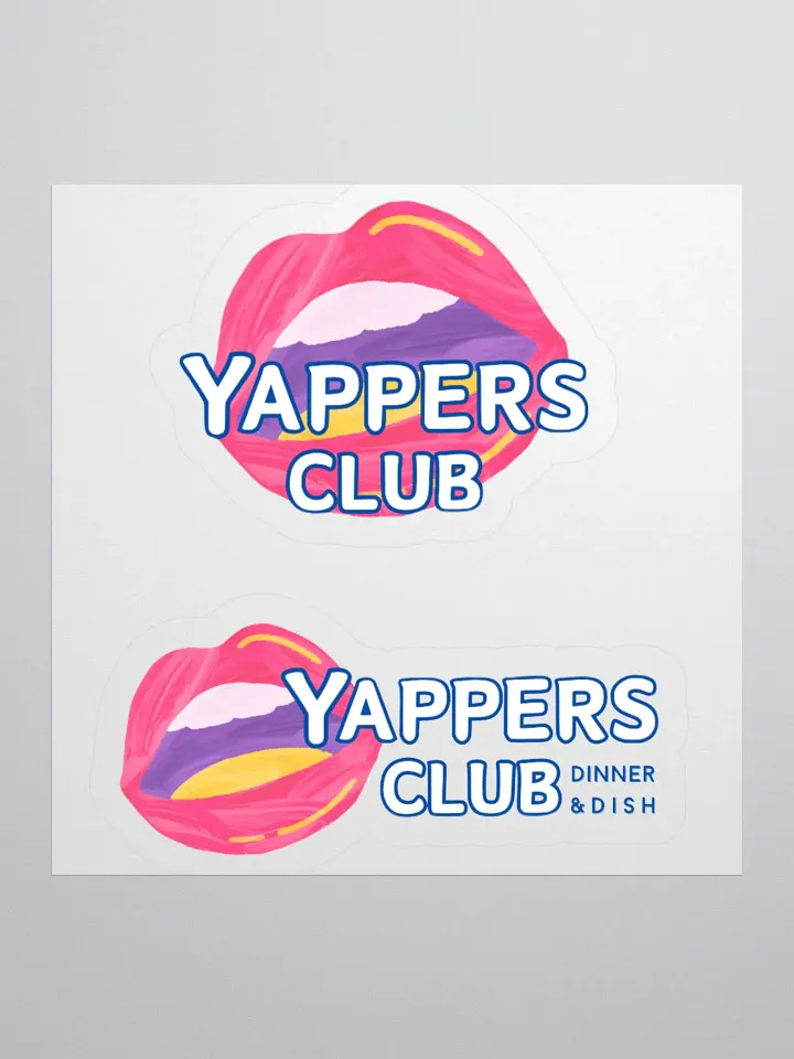 Yappers Club Stickers product image (3)