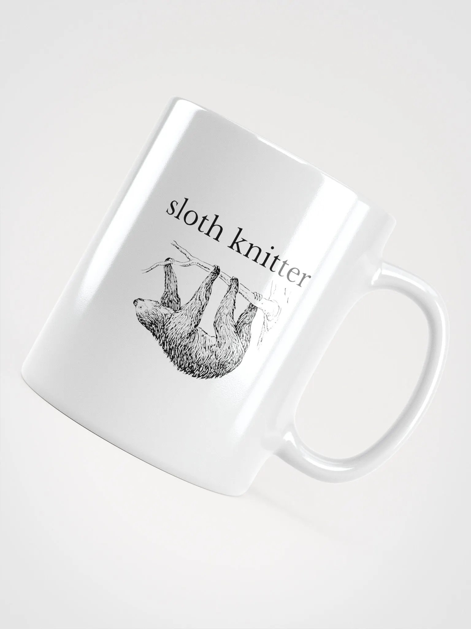 Sloth Knitter Mug product image (4)