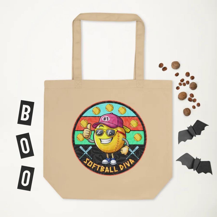 Softball Diva Eco Tote: Go Green in Style! product image (5)