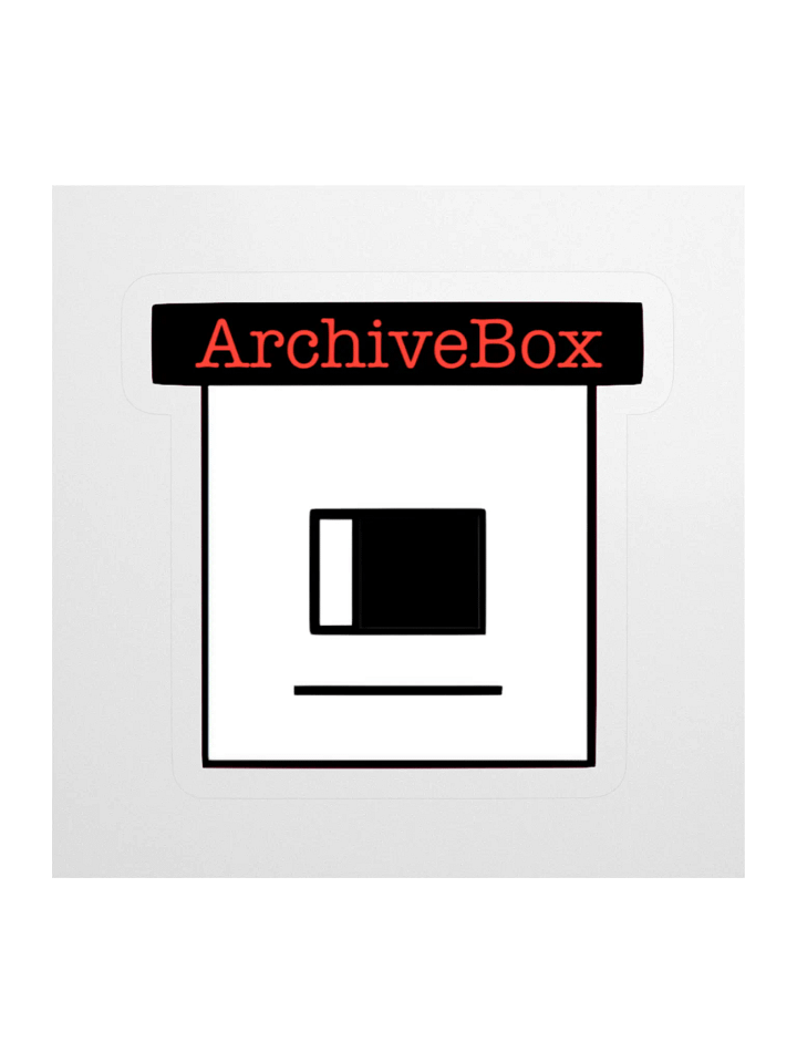 3x3" ArchiveBox Sticker product image (1)