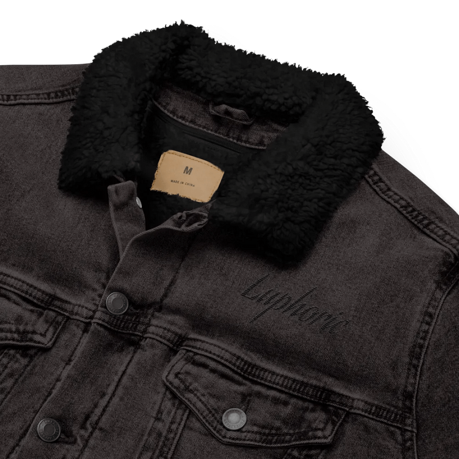 Black Denim Sherpa product image (2)