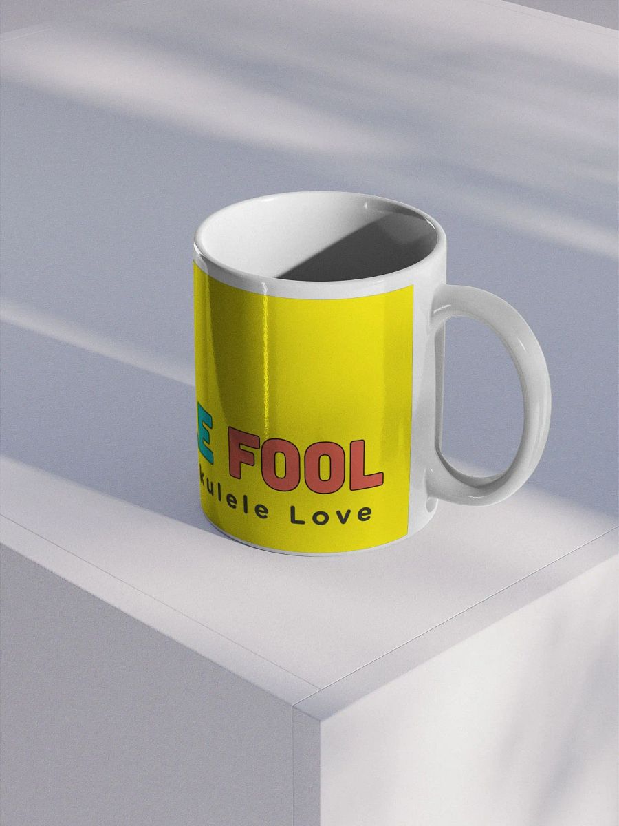 The Ukulele Fool Coffee Mug - Yellow product image (2)