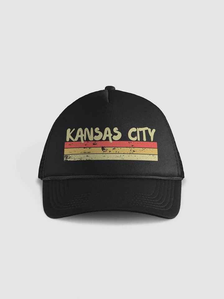Sunset Retro Kansas City Foam Trucker Hat product image (1)