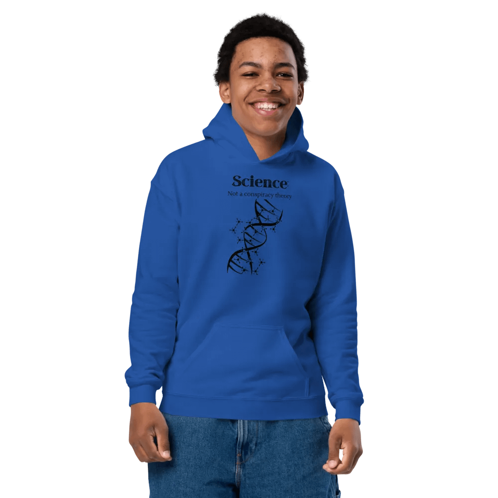 Youth Hoodie - Science: Not a Conspiracy Theory product image (7)