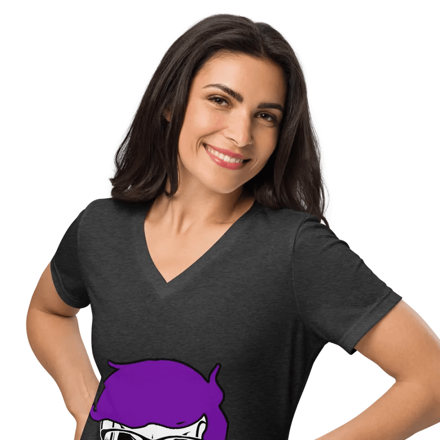Enigma Nation Bella+Canvas Women's Relaxed V-Neck T-Shirt (PRINTED) product image (11)