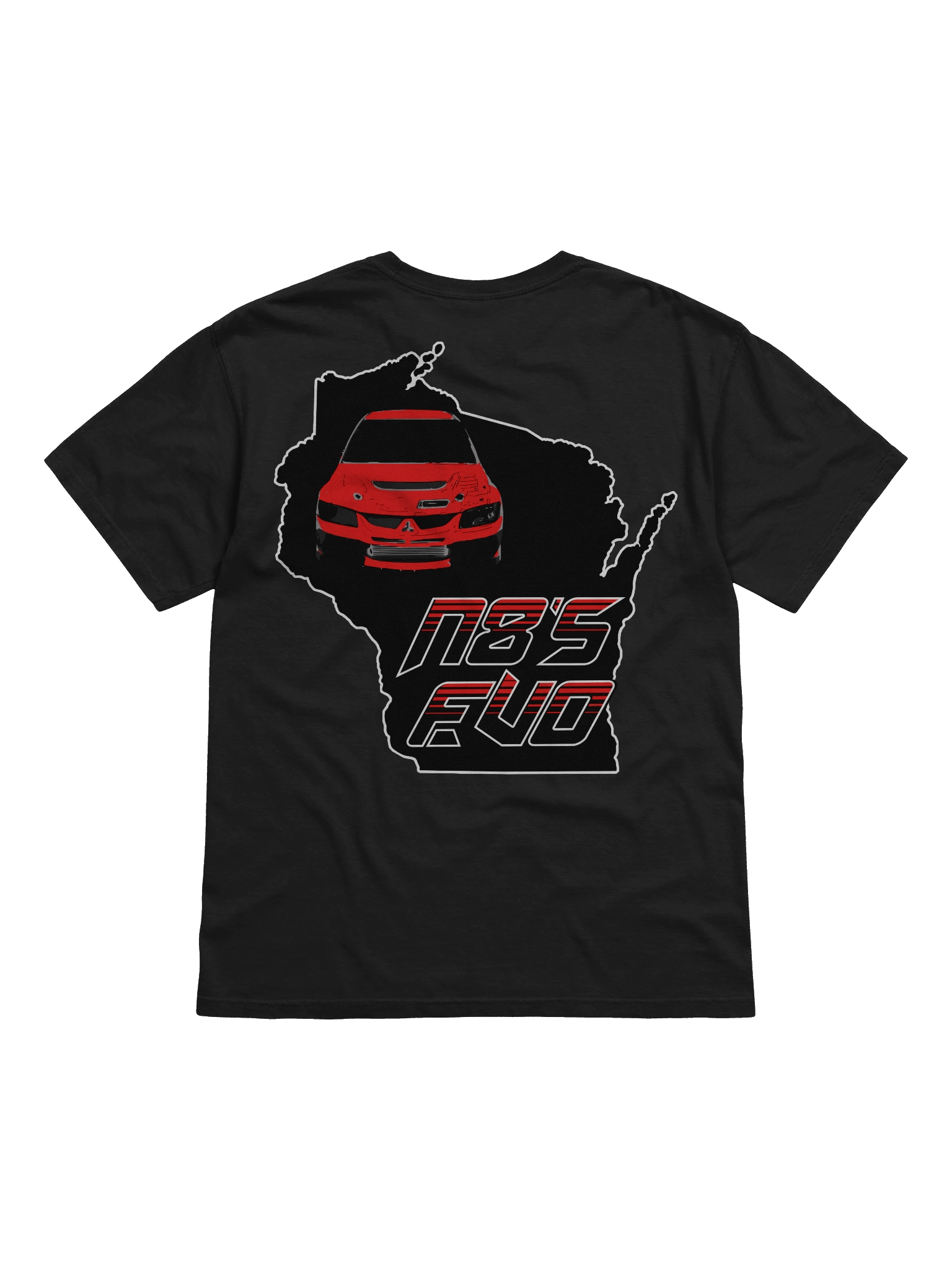 N8'S EVO WI logo shirt (Red) product image (2)