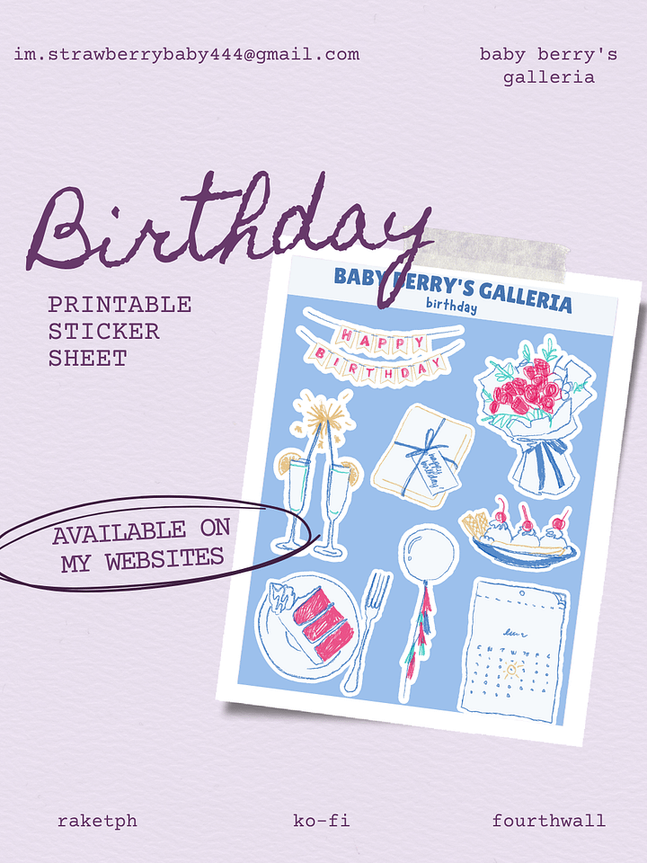 Celebration Sticker Pack product image (2)