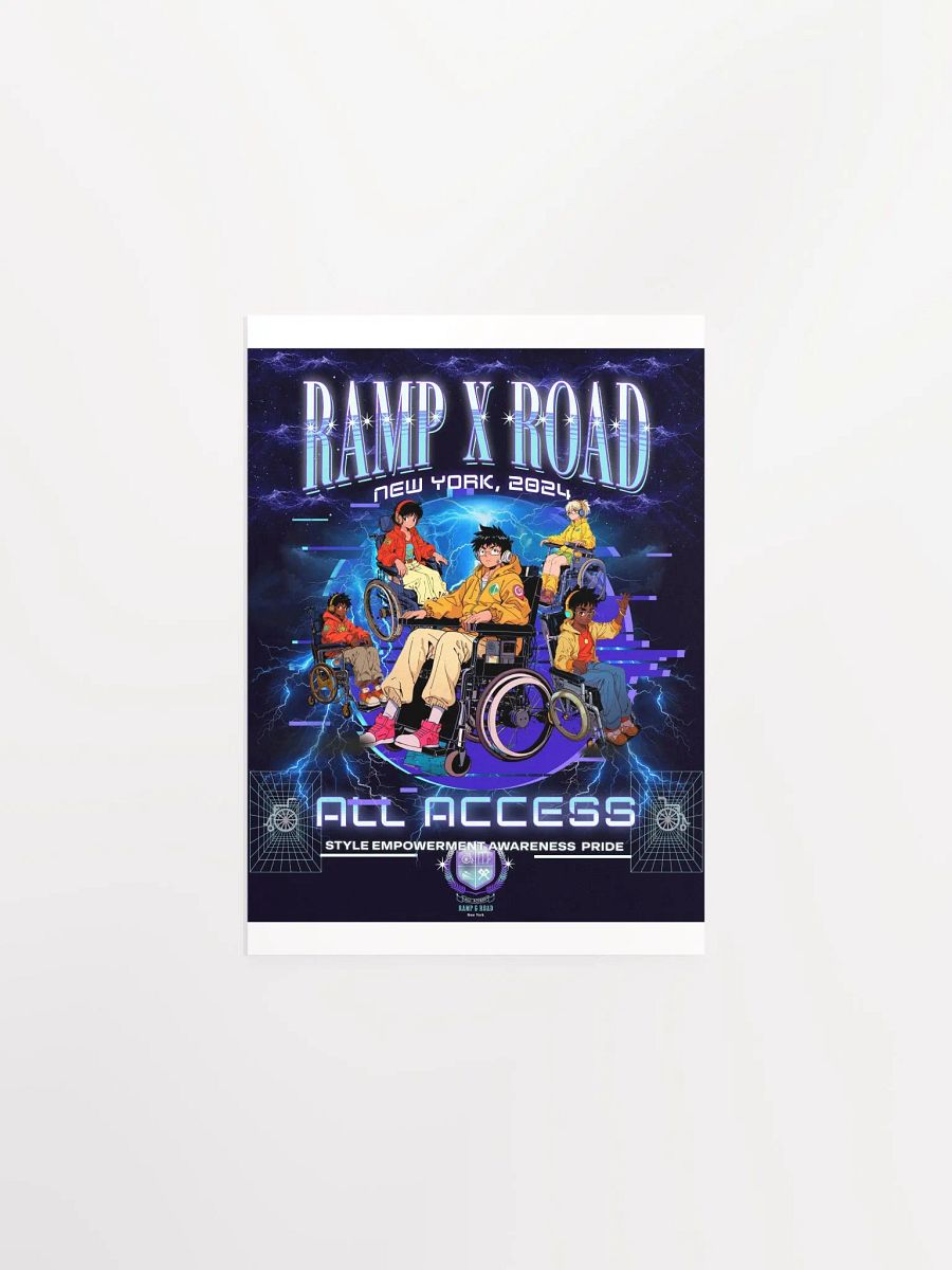 RXR Graphic Vibrant Matte Poster Print product image (6)