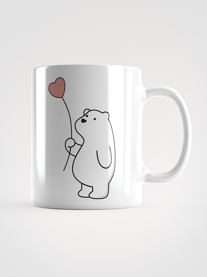 🐻 Bear & Balloon – Soft Sips, Sweet Moments Mug product image (1)