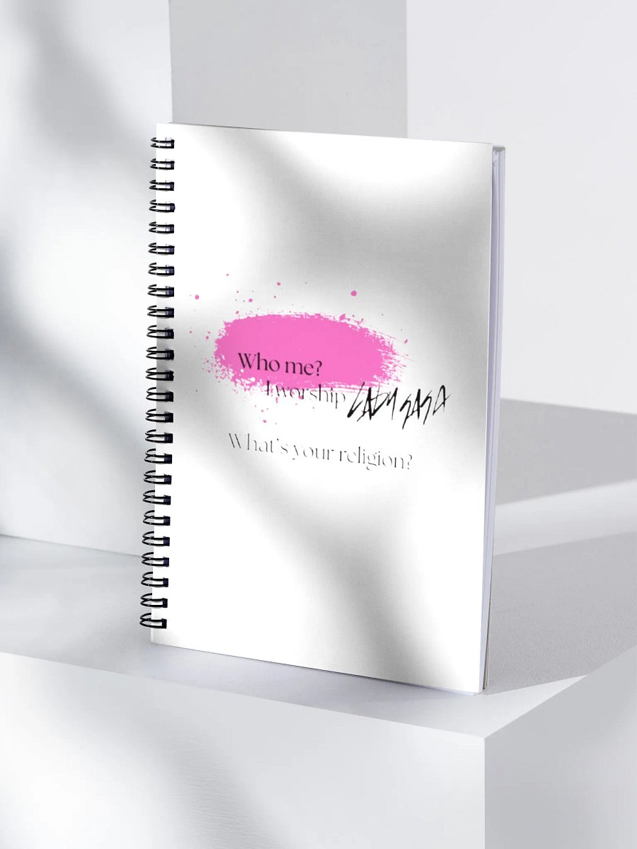 I Worship Lady Gaga Notebad product image (4)