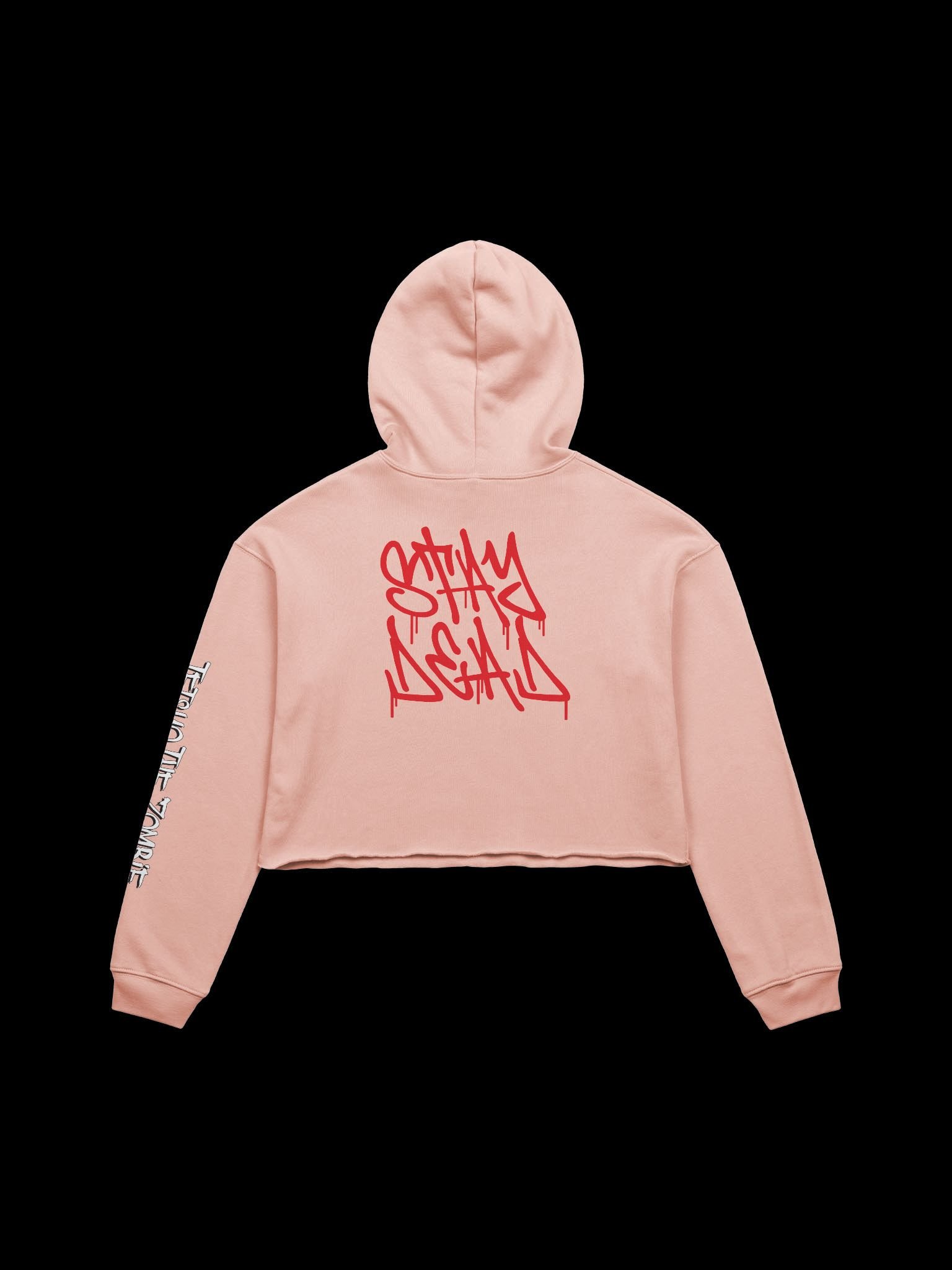 Zombie Gang Bella+Canvas Fleece Crop Hoodie product image (18)