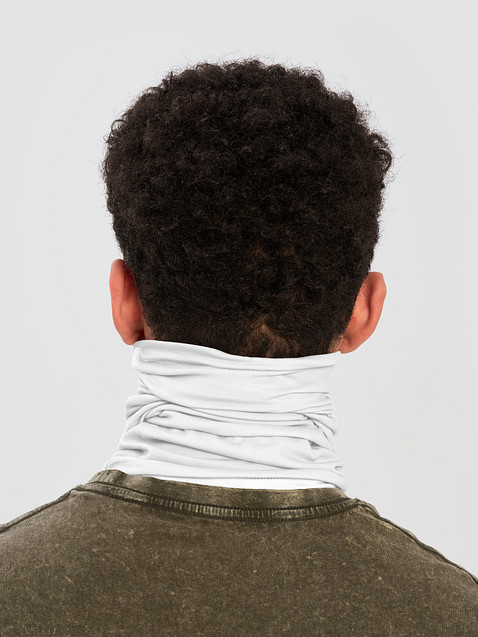 Photo showing All-Over Print Neck Gaiter