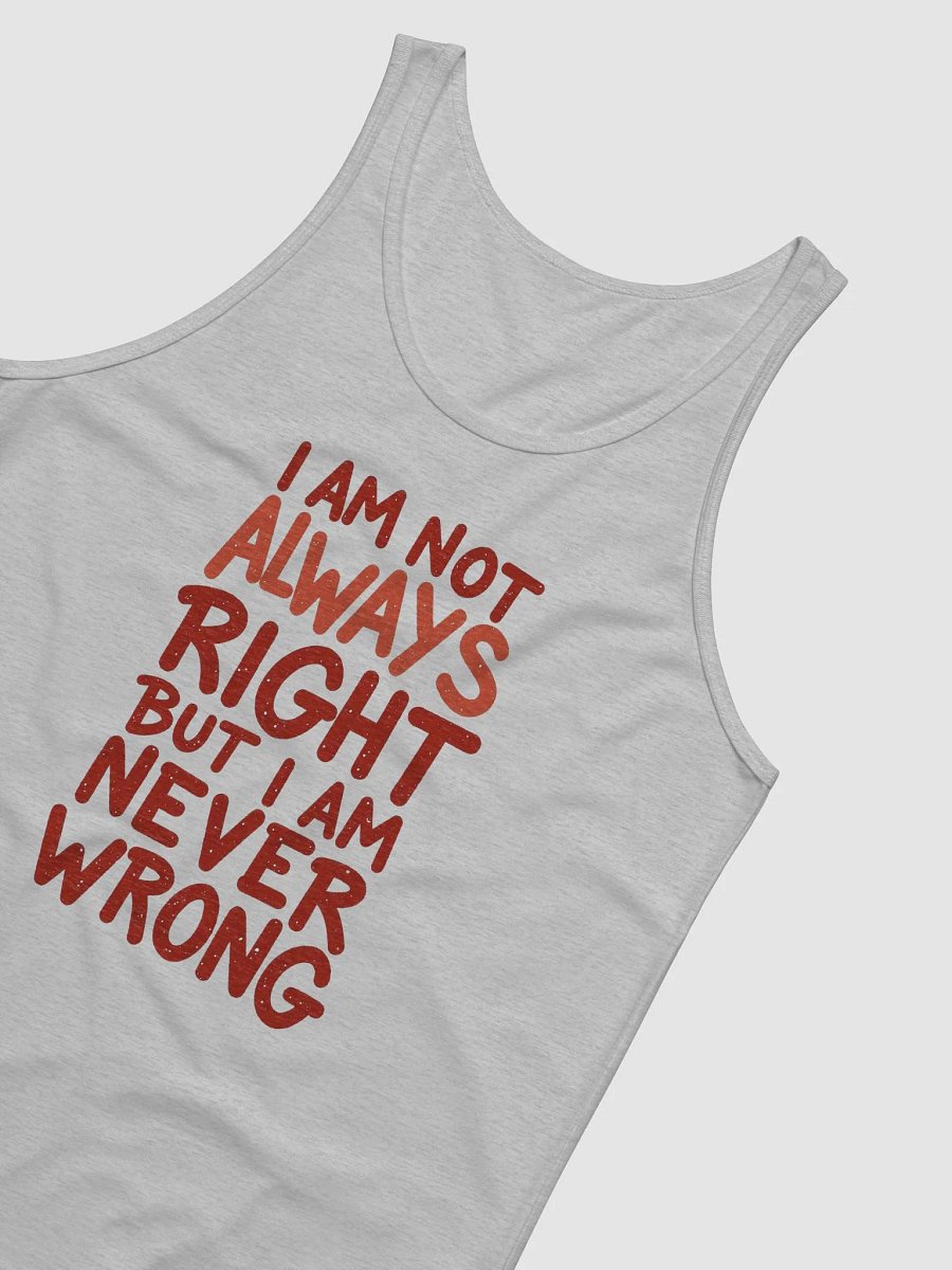 Never Wrong Tank product image (28)