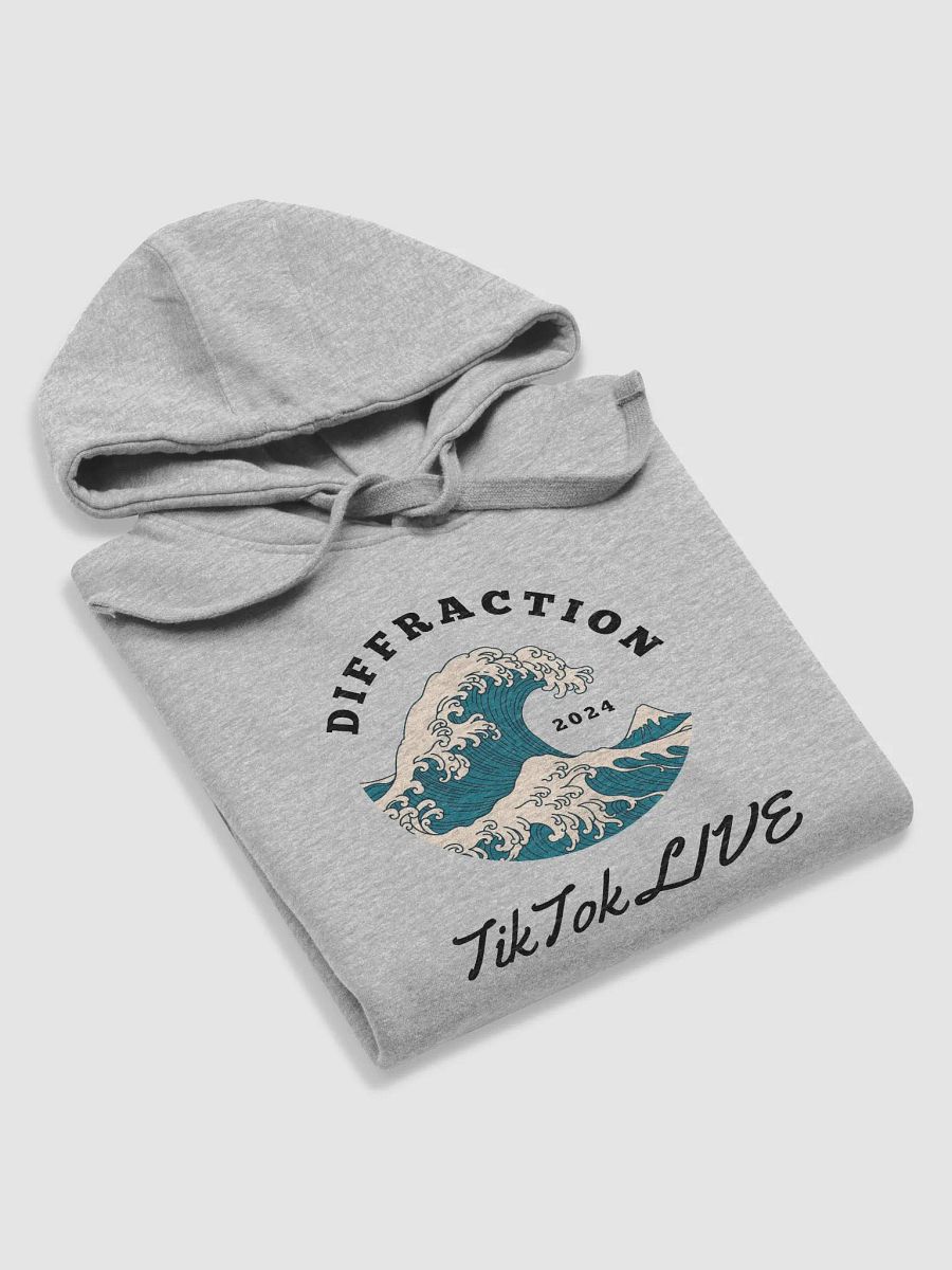Diffraction Classic Hoodie - Light w/ Dark Lettering product image (13)