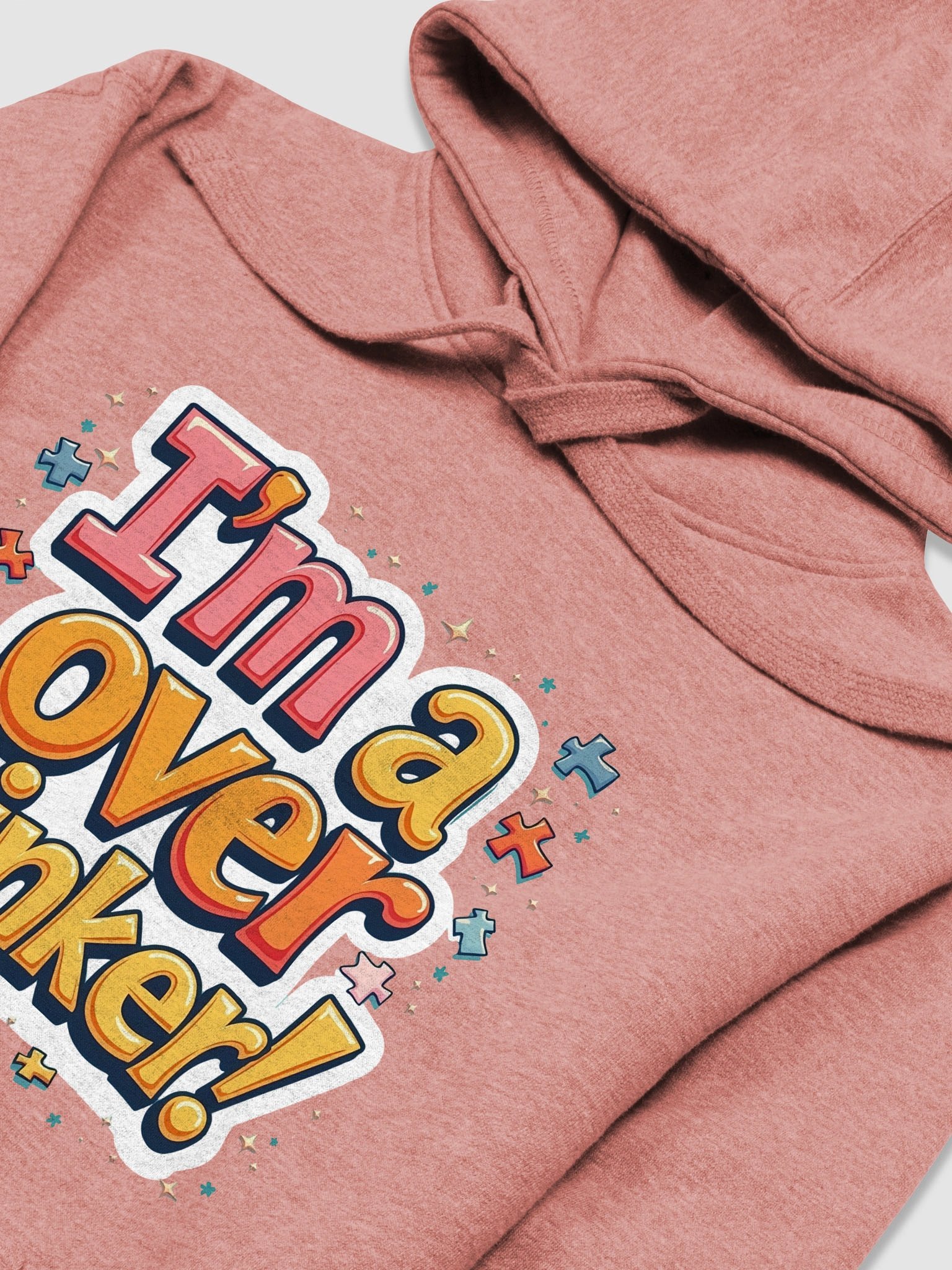 I'm a over thinker Premium Unisex Hoodie product image (2)