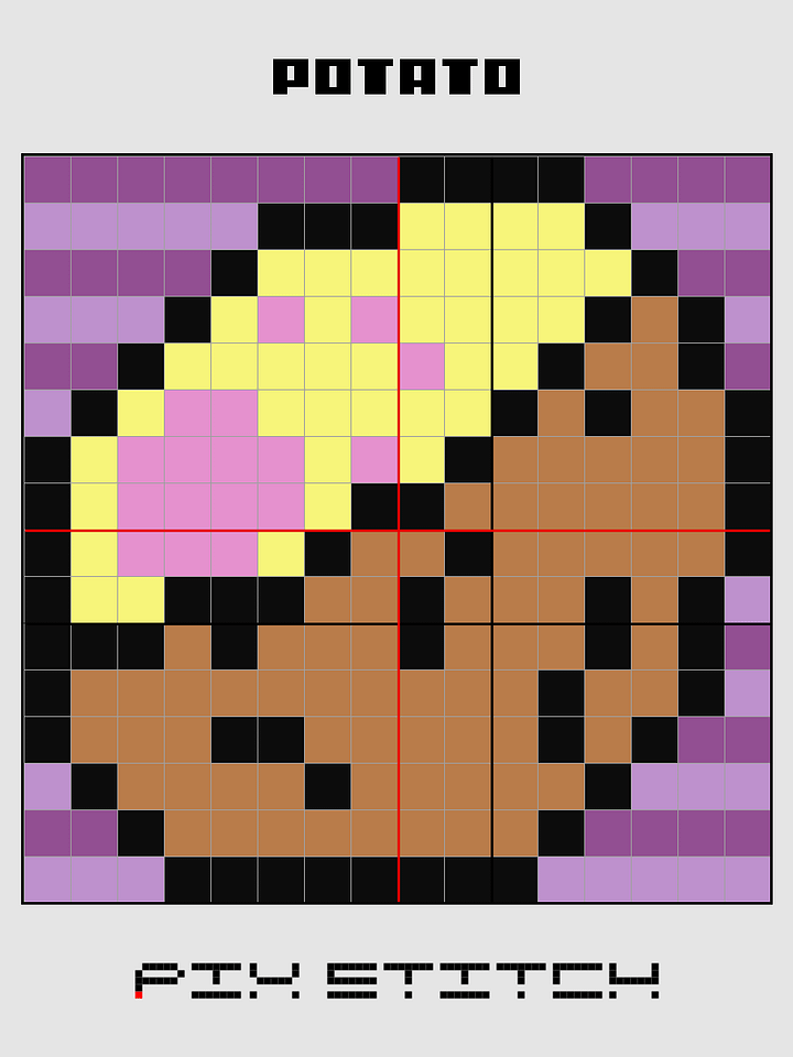 Potato Pixel Art product image (2)