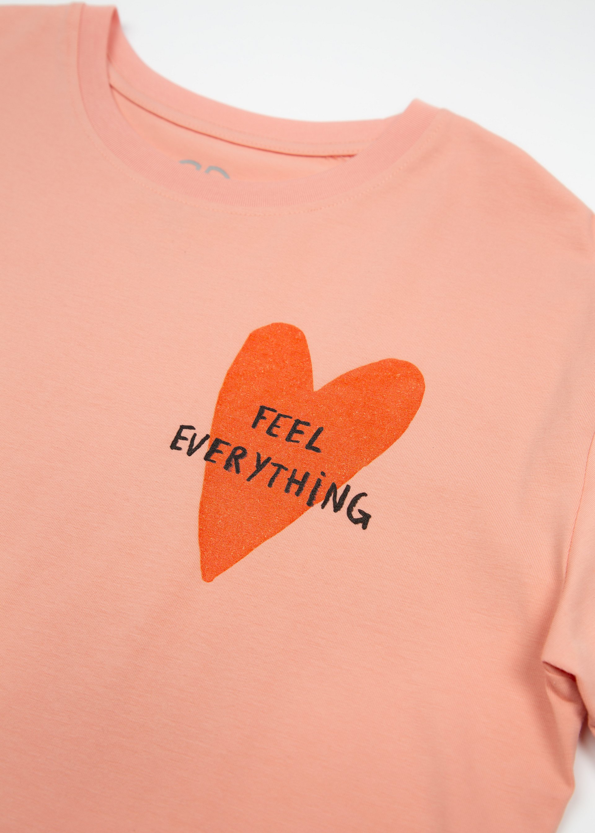 Feel Everything Peach Tee product image (1)
