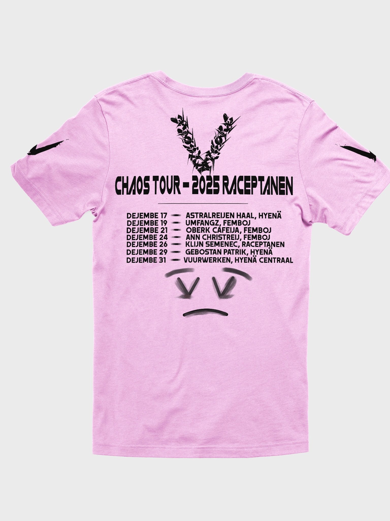 'CHAOS' Raceptanen Tour T-Shirt product image (2)