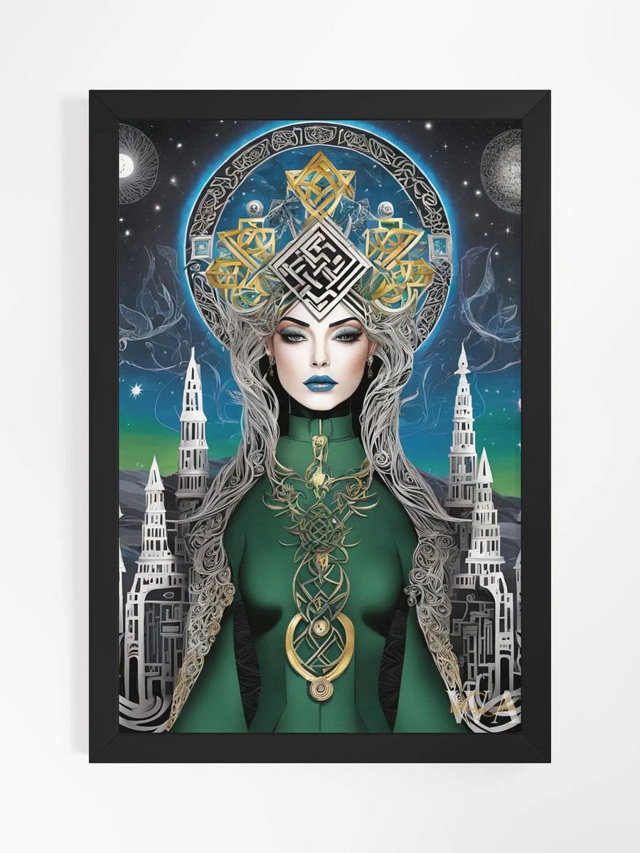 Winter Wiccan 11 - Framed Matte Poster product image (3)