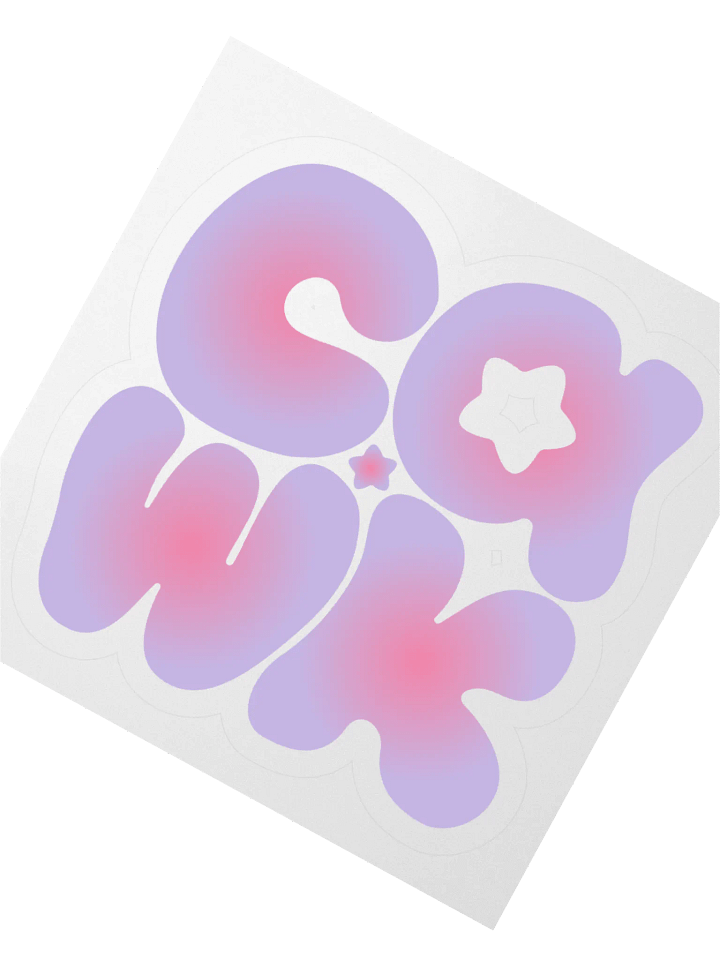 uwu cawk transparent sticker product image (3)